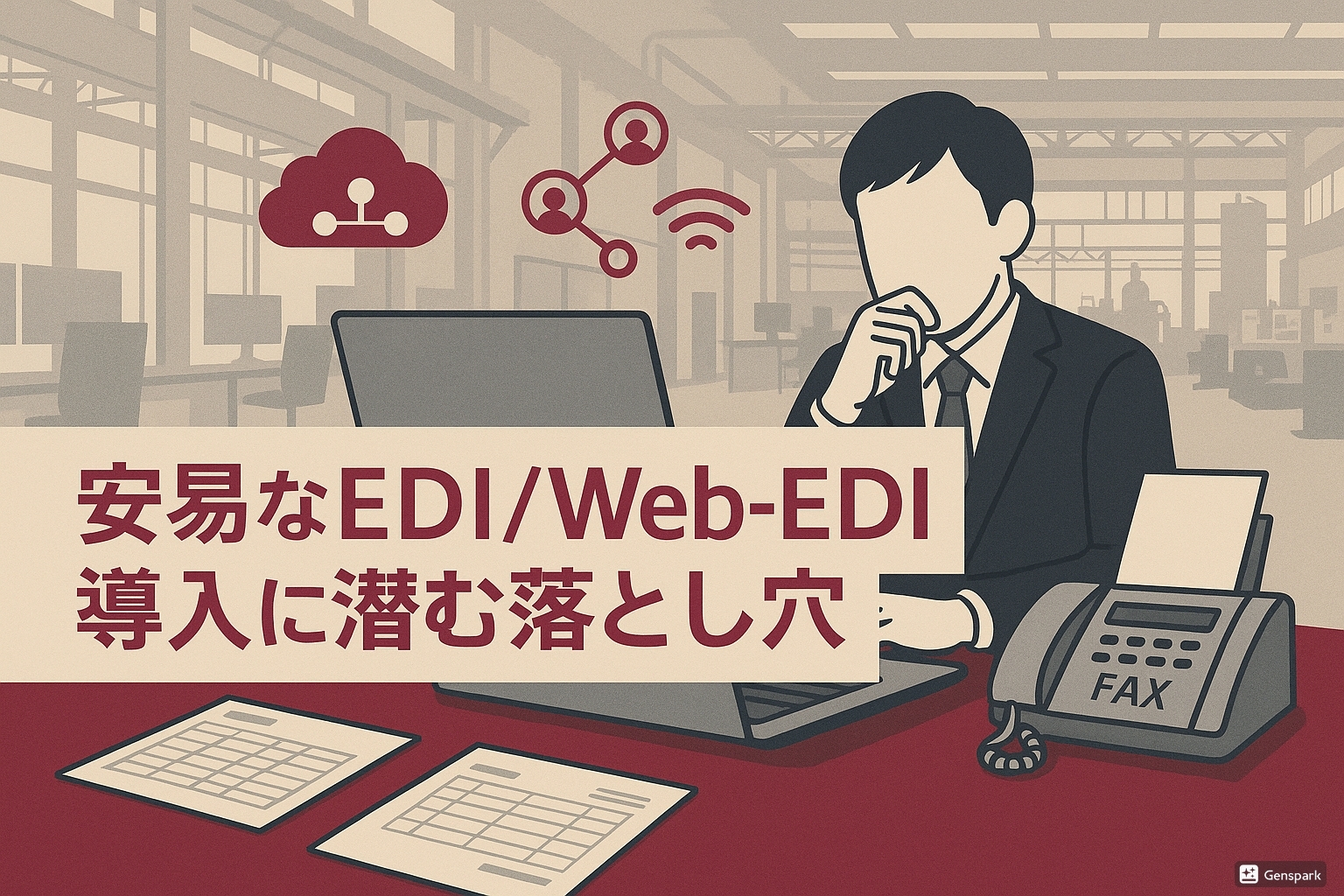 安易なEDI/Web-EDI導入に潜む落とし穴